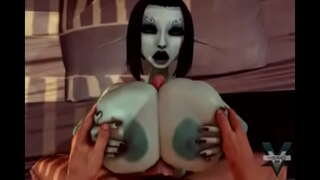 Трахни Сорию համար ծիծիկներ եւ кончи բերանը