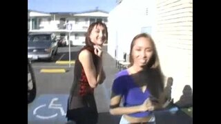 Dau poeth iawn ffrangeg Asiaid - Katsumi a BB