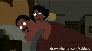 Cleveland Show hentai - Шөнө хөгжилтэй 4 Donna