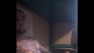 Běloch, big dick, cum shot