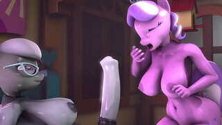 Futa Strieborná Lyžica x Diamantová Tiara Facefuck-60FPS