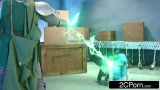 Morrigan Bruger Hendes Succubus Sex Færdigheder Til At Vinde