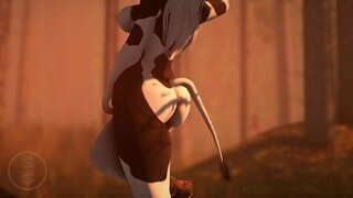 Big dai seni vacca scopa carino cervi