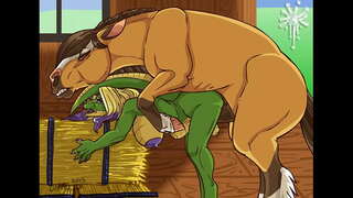 COCCODRILLO NEL FIENILE