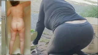 Qoca ana, Geyinmiş / Раздетая ev