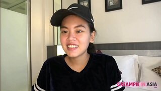 Thai devojka korekcijama dabra i dobije creampied