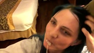 Madanm absorb kòk chante m ' ak envite lòt moun yo rantre nan nou Lè sa a, vin De Cum kòm yon rekonpans Konpilasyon - BunnieAndTheDude